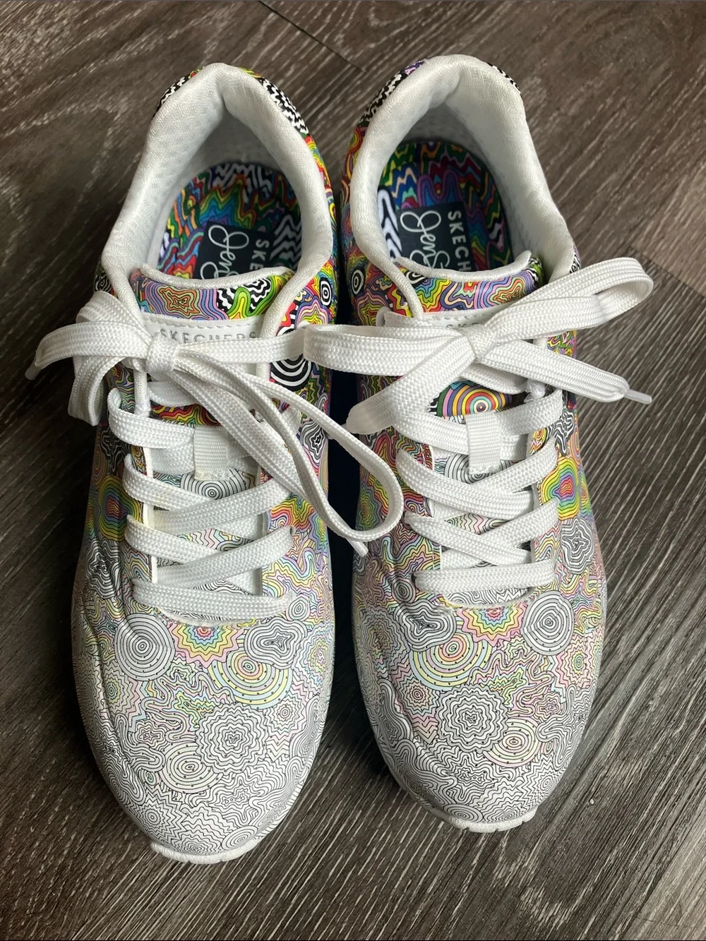 Skechers x Jen Stark Uno - Kaleidoscope Dream sneaker